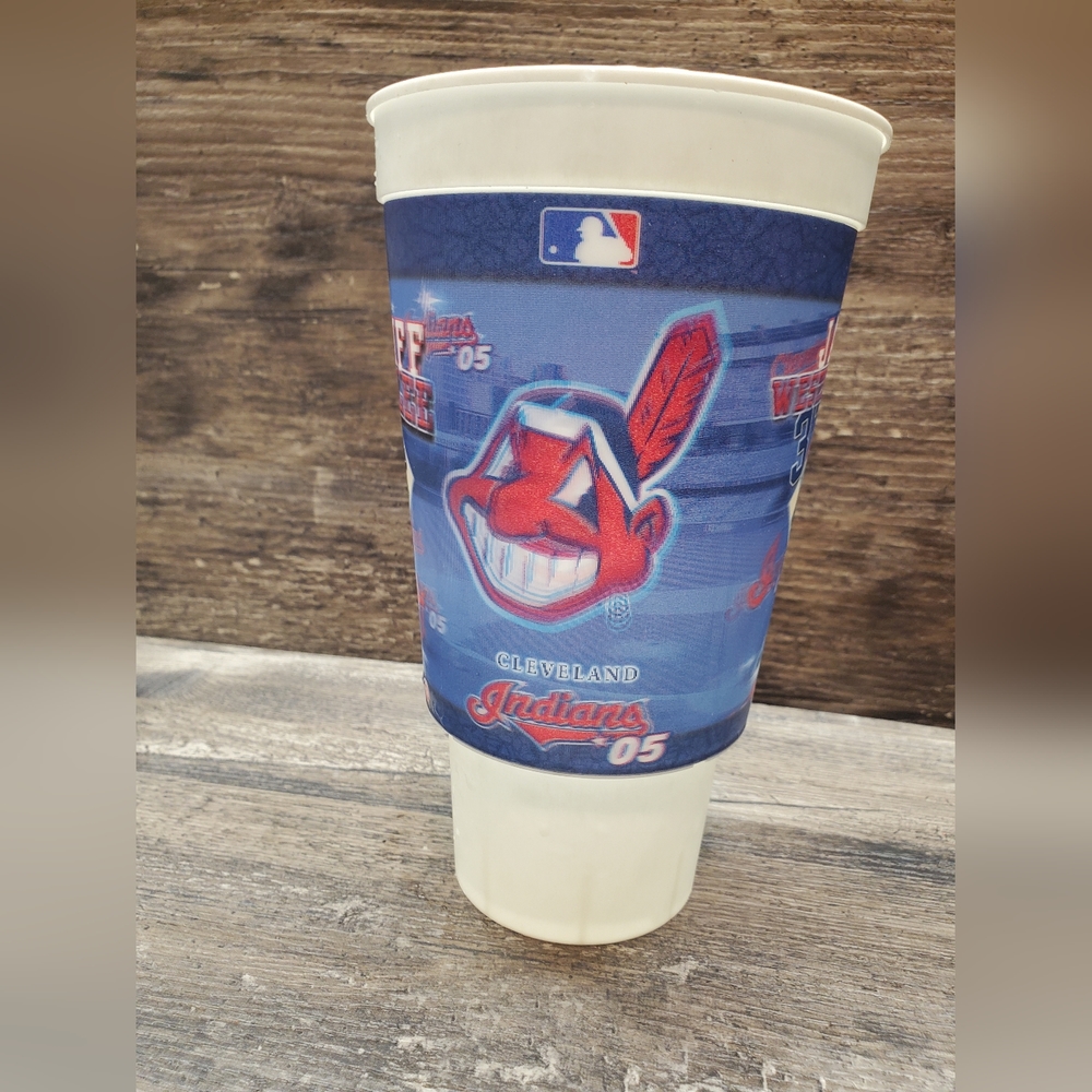 Vintage Cleveland Indians Cliff Lee Jake Westbrook 3D Cup Mug Chief Wahoo